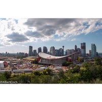 Photo taken at Calgary Stampede Infield by Albert C. on 7/12/2014
