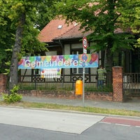 Photo taken at Gemeindehaus Ev. Kirchengemeinde Hohenschönhausen by Vincent K. on 7/4/2015