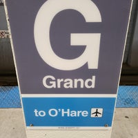 Photo taken at CTA - Grand (Blue) by Jeralyn M. on 7/31/2021