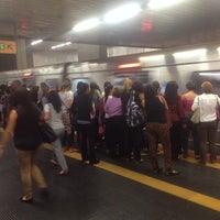 Photo taken at MetrôRio - Estação Uruguaiana by Nahor L. on 11/24/2016