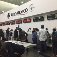 Photo taken at Sky Priority Check In Aeromexico by Rocío D. on 7/1/2017