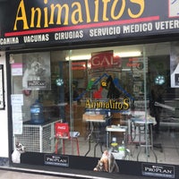 Photo taken at Veterinaria y Estética Canina Animalitos by Rocío D. on 7/24/2017