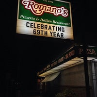 Photo taken at Romanos Pizzeria And Italian Restaurant by Devin D. on 11/20/2013