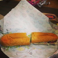 Photo taken at Jersey Mike&amp;#39;s Subs by Stephanie K. on 2/12/2014