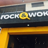 Photo taken at Rock &amp;amp; Wok by Gilberto P. on 8/8/2017