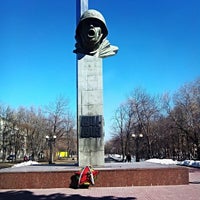 Photo taken at Сквер Победы by Михаил Р. on 4/14/2014
