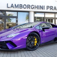 Photo taken at Lamborghini Praha-Smíchov by mihals on 7/19/2018