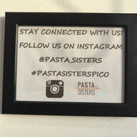รูปภาพถ่ายที่ Pasta Sisters โดย BrianKat A. เมื่อ 11/8/2018