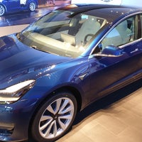 Photo taken at Tesla Store by Māris T. on 9/24/2019
