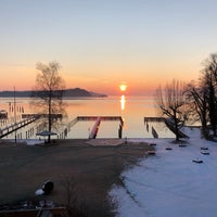 Photo taken at Yachthotel Chiemsee by Basti on 3/22/2018