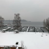 Photo taken at Yachthotel Chiemsee by Basti on 3/21/2018