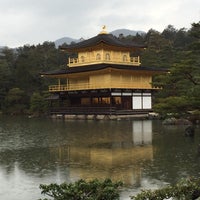 Photo taken at Kinkaku-ji Temple by Sting Z. on 3/1/2015