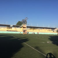 Photo taken at Estadio Jacinto Licea by Ely J. on 11/4/2017