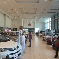 Photo taken at Al Futtaim Toyota Service Center by Ahmad S. on 10/3/2015