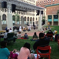 Photo taken at New Center Park by Ryan S. on 6/30/2013