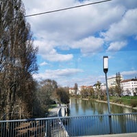 Photo taken at Rotundenbrücke by Mehtap G. on 3/8/2020