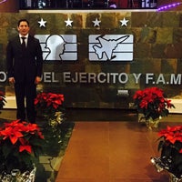 Photo taken at Hotel del Ejército y Fuerza Aérea Mexicanos by Pedro S. on 12/3/2016
