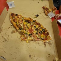 Photo taken at Domino&amp;#39;s Pizza by Münevver Ö. on 4/17/2018