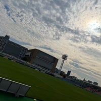 Photo taken at Ajinomoto Field Nishigaoka by ＫＡＺＩ on 11/23/2023