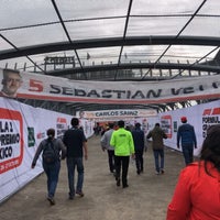Photo taken at Puente Palacio de los Deportes-Foro Sol/Autódromo Hermanos Rodríguez by David A. on 10/25/2019