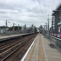 Photo taken at Royal Victoria DLR Station by Brian B. on 10/14/2017