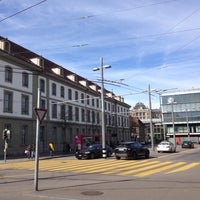 Photo taken at Bahnhofplatz by Alexander K. on 3/7/2015