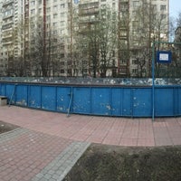 Photo taken at Каток во дворе by Алентьев Е. on 4/26/2014