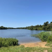 Photo taken at Virginia Water by Ania M. on 7/17/2021