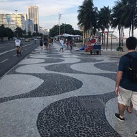 Photo taken at Calçadão de Copacabana by Felipe A. on 5/12/2018