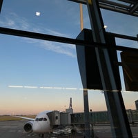 Photo taken at Warsaw Chopin Airport (WAW) by Val on 9/3/2020