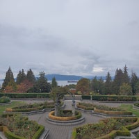 Photo taken at UBC Rose Garden by Adam J. on 10/21/2022