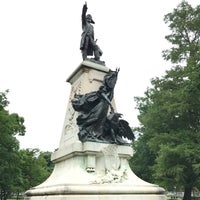 Photo taken at Rochambeau Statue by Akiles M. on 5/28/2017