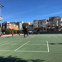 Photo taken at Joe DiMaggio Tennis Courts by Kate B. on 12/29/2018