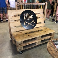 Photo taken at Rage: Axe Throwing Montreal by Maha A. on 7/27/2019