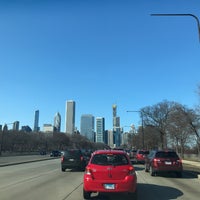 Photo taken at Lakeshore Drive &amp;amp; Balbo Drive by Vija on 3/17/2019