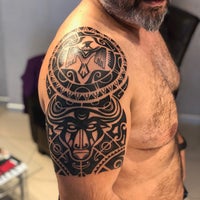 Photo taken at Ankara Tattoo by Ömer K. on 4/14/2018