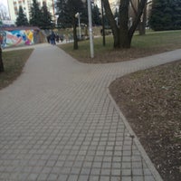 Photo taken at Сквер имени Притыцкого by Лена М. on 3/16/2016