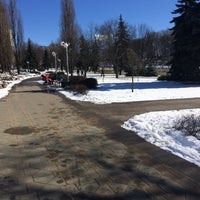 Photo taken at Сквер имени Притыцкого by Лена М. on 3/20/2016