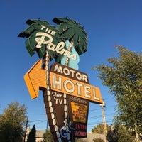 Photo taken at Palms Motel by Natalie B. on 10/29/2017