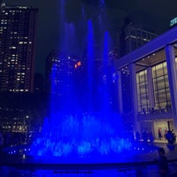 Photo taken at Lincoln Center’s Revson Fountain by Brandon S. on 10/7/2022