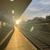 Photo taken at Bahnhof Zürich Altstetten by Oksana G. on 10/28/2023