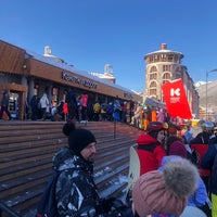 Photo taken at Gornaya Karusel K1 (540 m) by Maxim M. on 12/24/2020