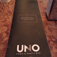 Photo taken at UNO. Food&amp;amp;Party bar by Serge R. on 1/31/2015