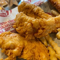 Photo taken at Raising Cane&#39;s Chicken Fingers by Richard S. on 1/14/2020