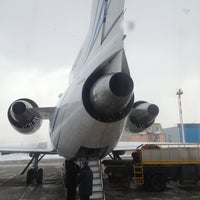 Photo taken at Ostafyevo International Airport (OSF) by Andrey P. on 3/2/2013