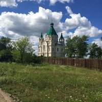 Photo taken at Храм Святого Александра Невского by Аксинья П. on 7/9/2014