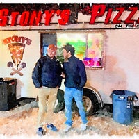 Photo taken at Stony&amp;#39;s Pizza Truck by Jeff T. on 3/9/2024