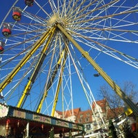 Photo taken at Jenaer Weihnachtsmarkt by Elijah K. on 12/13/2013