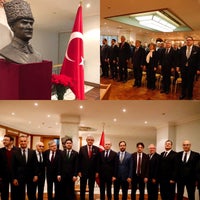 Photo taken at Посольство Турции / Turkish Embassy by AliGalip S. on 11/11/2018