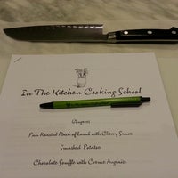 Photo taken at In The Kitchen Cooking school by Serena on 2/16/2013